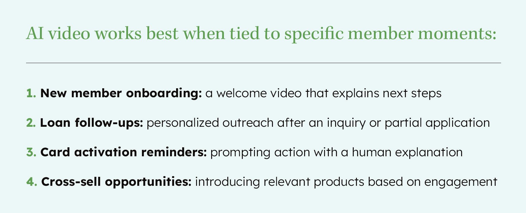 when ai video works best