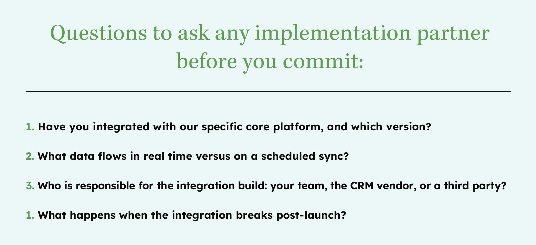 implementation question graphic