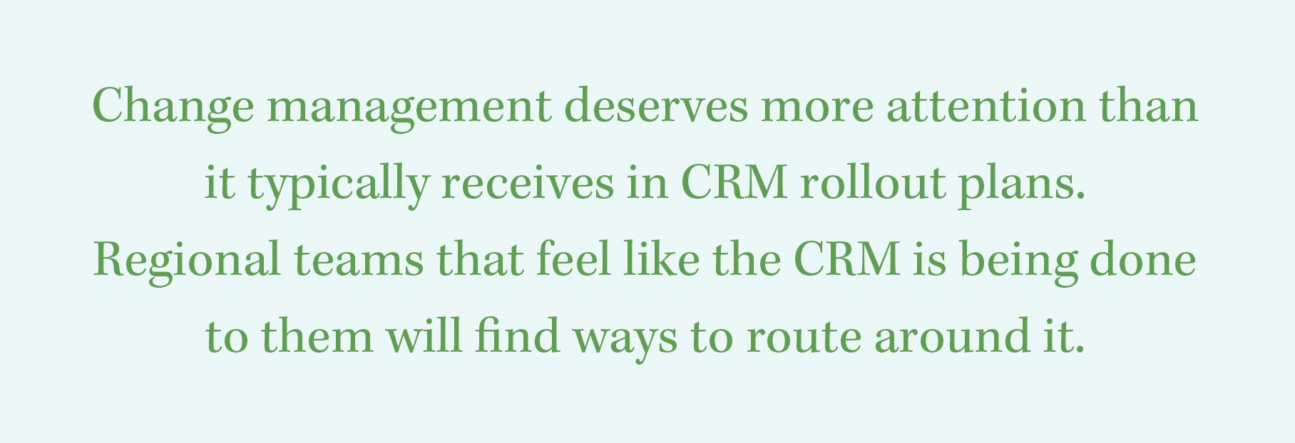 crm management callout