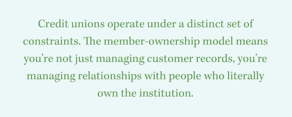 credit union constraints callout