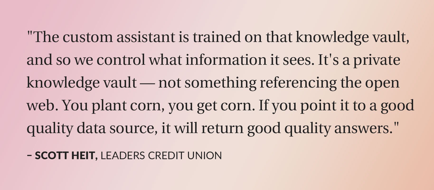 knowledge vault quote